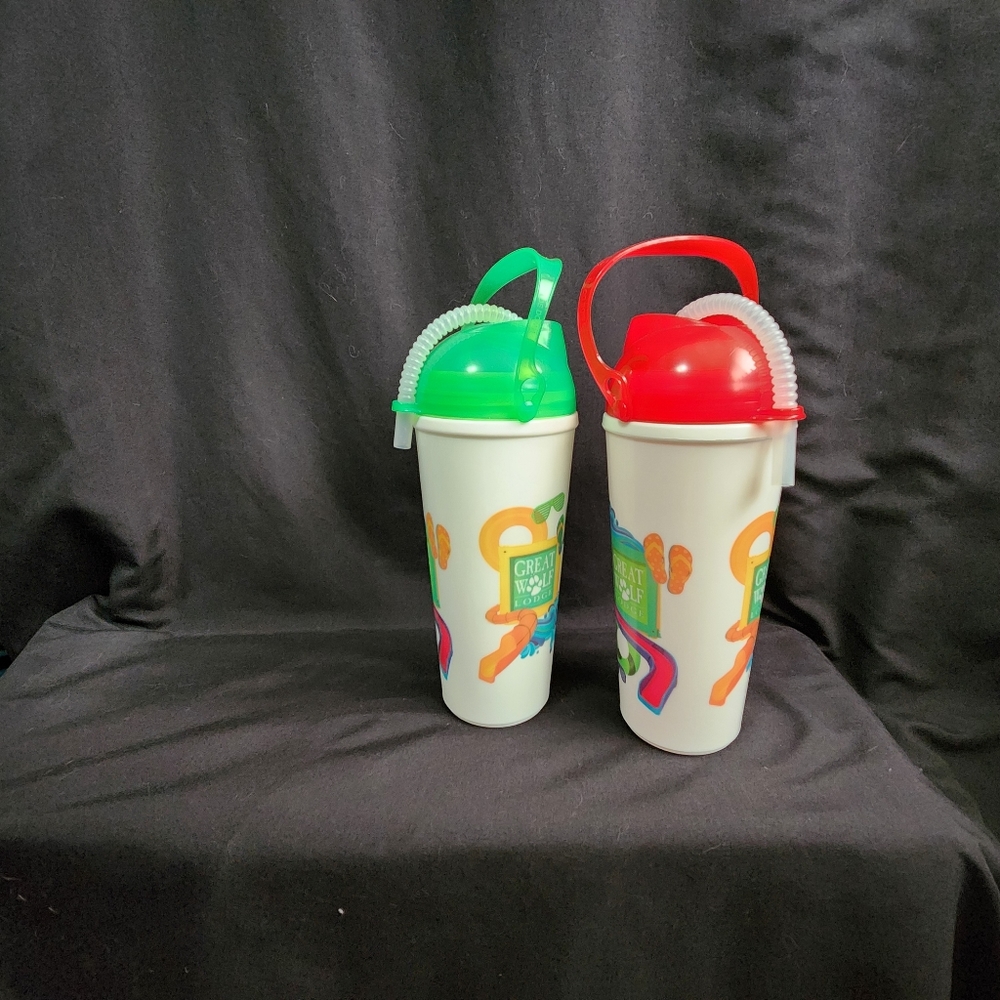 GWL refillable drink cups, set of two